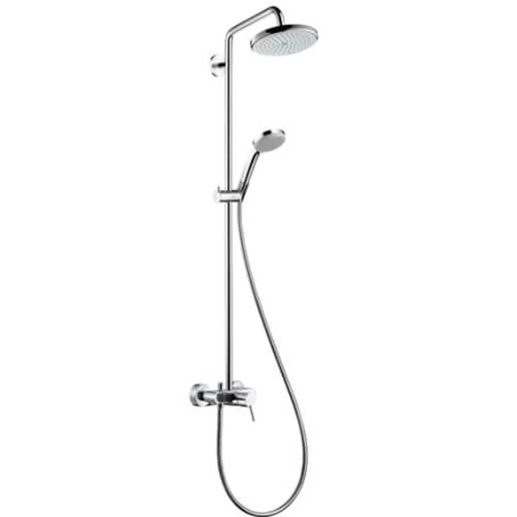Душевая система Hansgrohe Croma 220 Showerpipe (27222000)- Фото 1